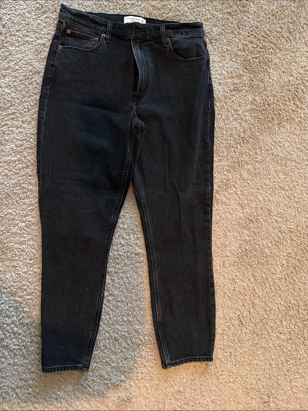 Abercrombie & Fitch Women's Skinny Jeans - Black
